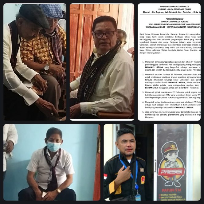 
					Ikatan Keluarga Lamaholot Minta PD Flobamor Bertanggung Jawab Atas Penganiayaan Wartawan Fabi Latuan