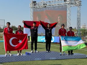 6 Medali Perpani Dari Islamic Solidarity Games, Kado HUT RI ke-77