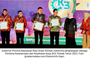 Ansar Ahmad Pembina K3 Terbaik 2023…