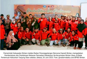 Cegah Dini Kebakaran, BPBD Bintan Bentuk Redkar…