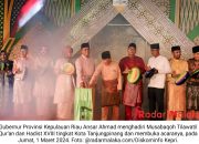 Gubernur Kepri Buka MTQH XVIII Tingkat Kota Tanjungpinang: Memupuk Generasi Qur’ani dan Agamis