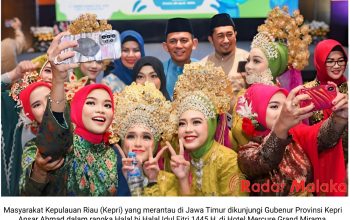 Halal bi Halal Idul Fitri: Ansar Ahmad Sambangi Warga Kepri di Perantauan Jawa Timur