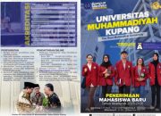Universitas Muhammadiyah Kupang (UMK) Buka Pendaftaran Mahasiswa Baru Tahun Akademik 2025/2026.