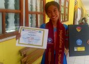 Rince Moruk, Juara I Ujian Sekolah Berbasis Komputer dì SMA Fajar Timur Kobalima