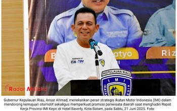Ansar Ahmad Dorong IMI Kepri Promosikan Pariwisata Lewat Event Otomotif