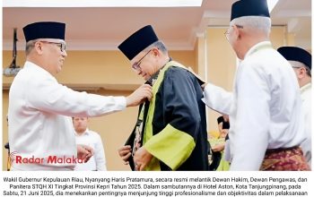 Wagub Kepri Lantik Dewan Hakim STQH XI: Tegaskan Profesionalisme dan Bebas Intervensi
