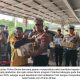 Peduli Rakyat Kecil, Polantas Bintan Bagi Sembako untuk Ojek dan Buruh Angkut