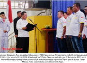 Ansar Ahmad Resmi Lantik Askab PSSI Lingga, Sepak Bola Kepri Bidik Talenta Muda Berprestasi