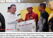 Ansar Ahmad Salurkan Bantuan Rp7,07 Miliar untuk Masyarakat Lingga